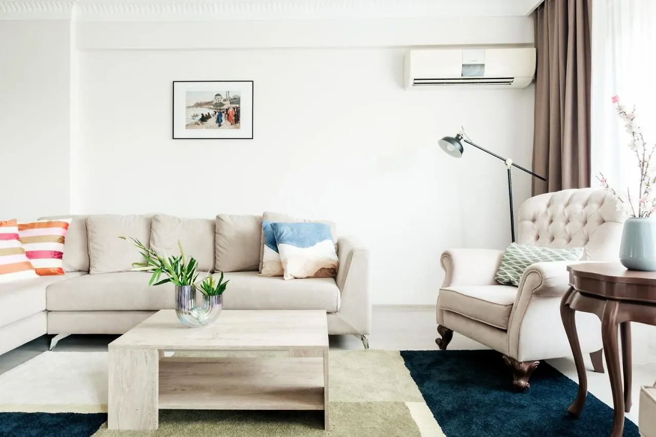 Sea View Flat W Balcony 5 Min To Dolmabahce Palace Apartment Istanbul Turkey